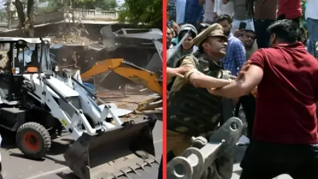Lawyers clash with police during demolition drive in Lucknow; injuries reported - 2