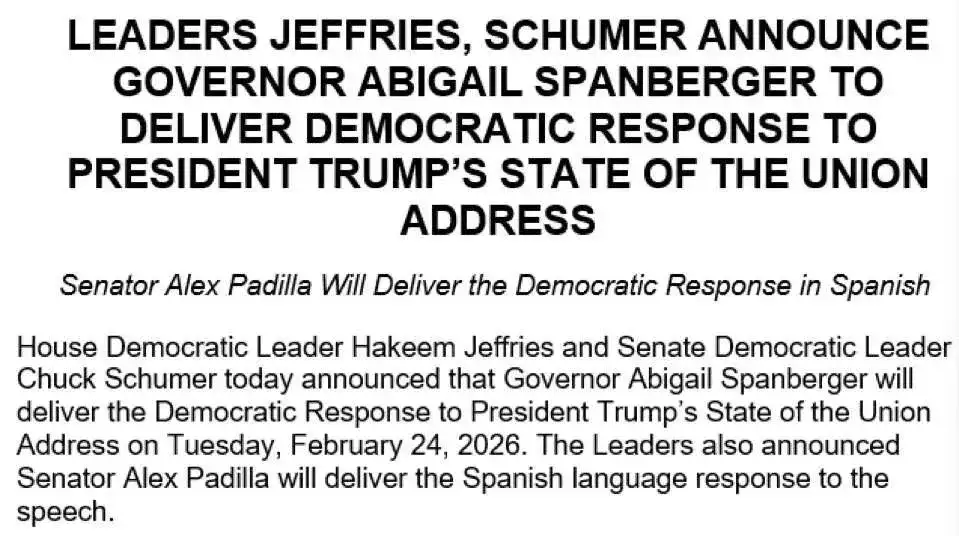 Gov. Abigail Spanberger Will Deliver Democratic Response to Trump’s State of the Union - 3