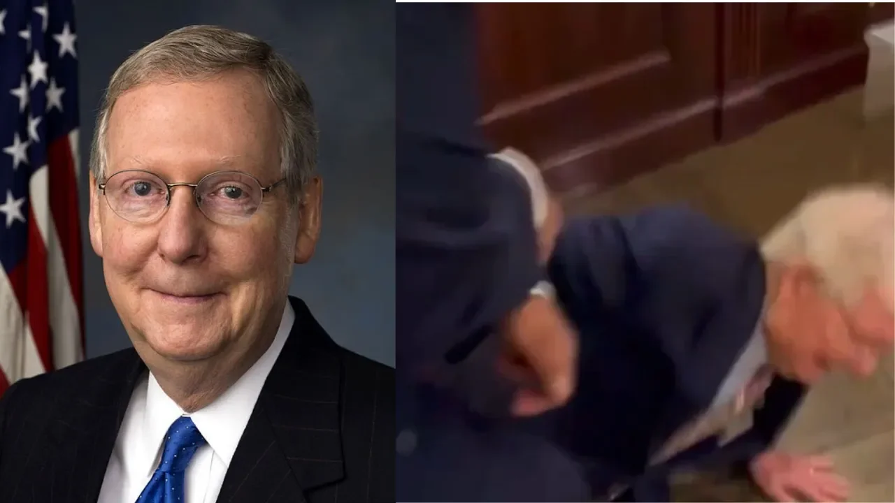 Fears for Mitch McConnell, 84, as his stunning decline is laid bare and Trump accuses 'bum' staff of manipulating him - 2