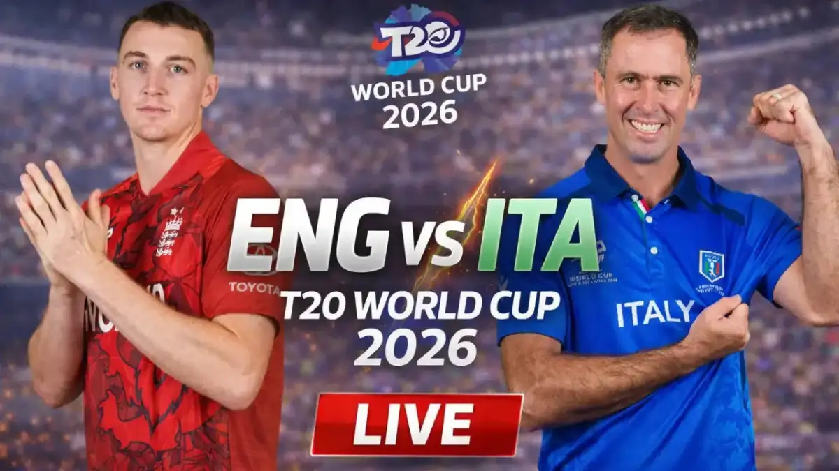 England v Italy: T20 World Cup cricket – live - 3
