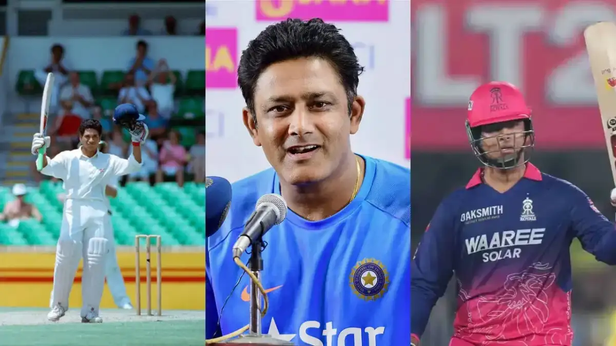 'Same aura': 15-year-old Vaibhav Sooryavanshi compared to MS Dhoni, Sachin Tendulkar after IPL heroics - 1