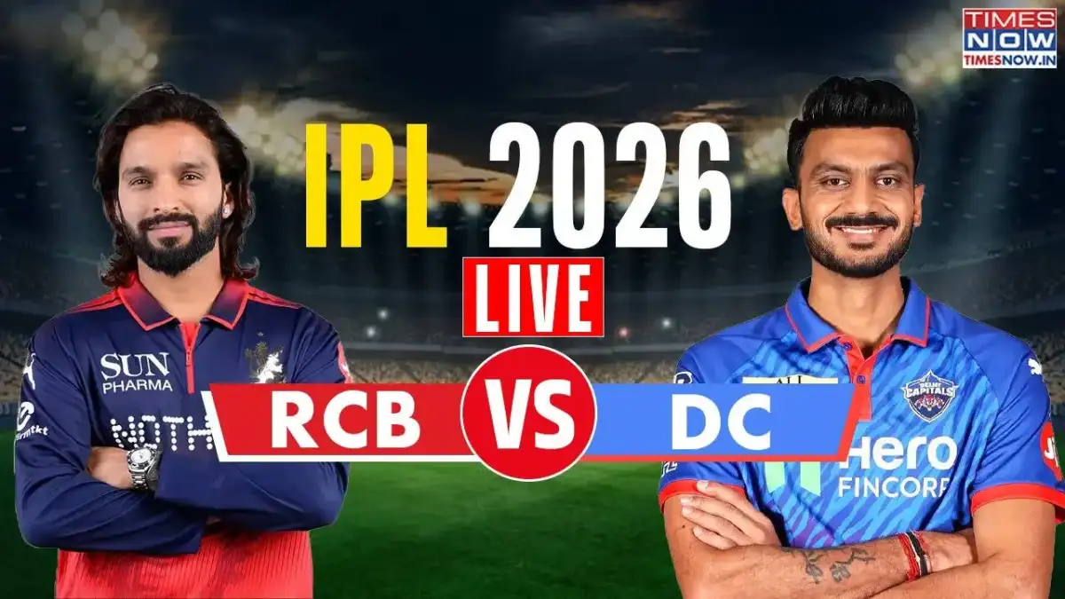 IPL Live DC Vs RCB: Delhi Capitals Elect to Bowl - 1