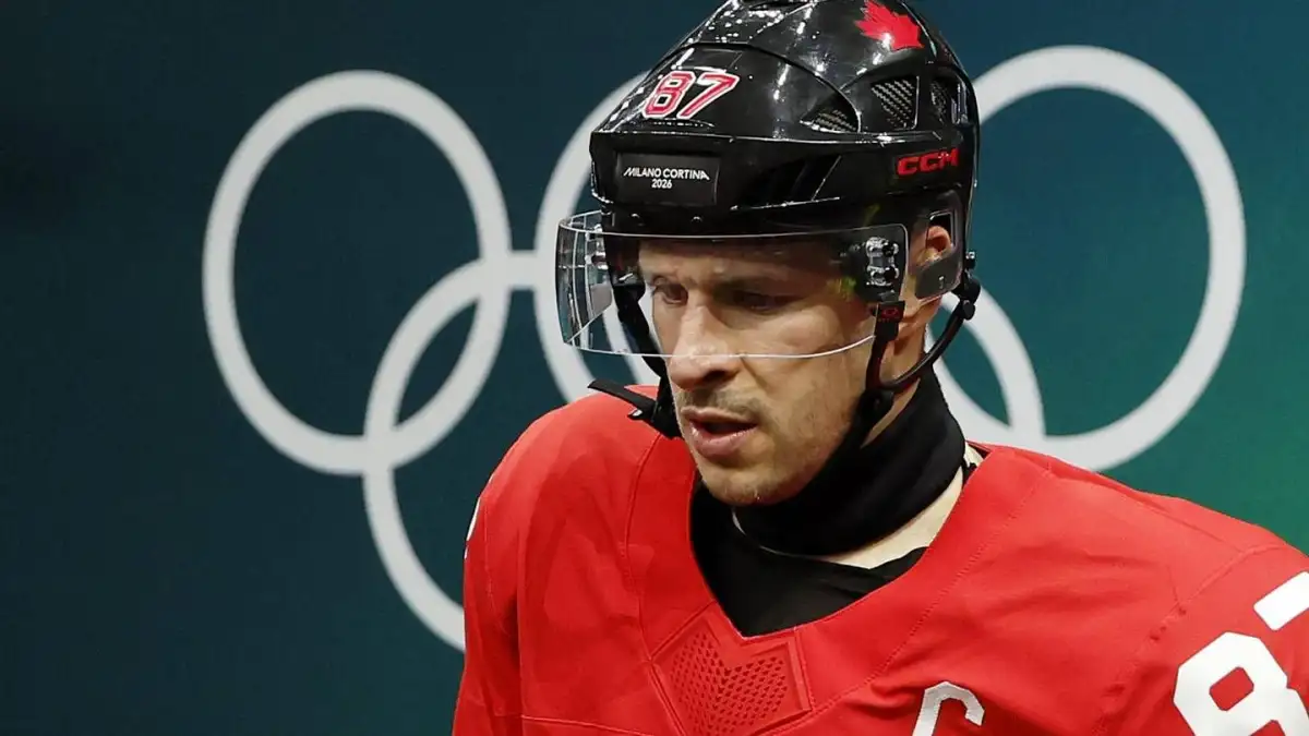 Sidney Crosby skates at practice, will be game-time decision for Olympic gold-medal final - 4