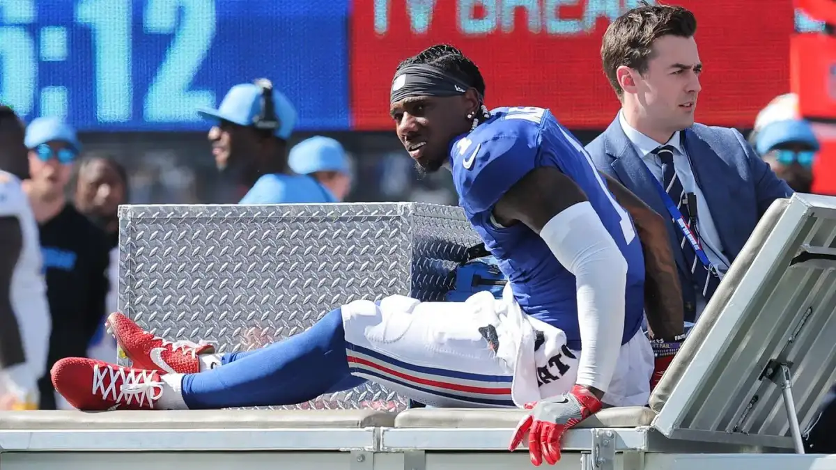 The worst-case scenario has come true for Malik Nabers - 1