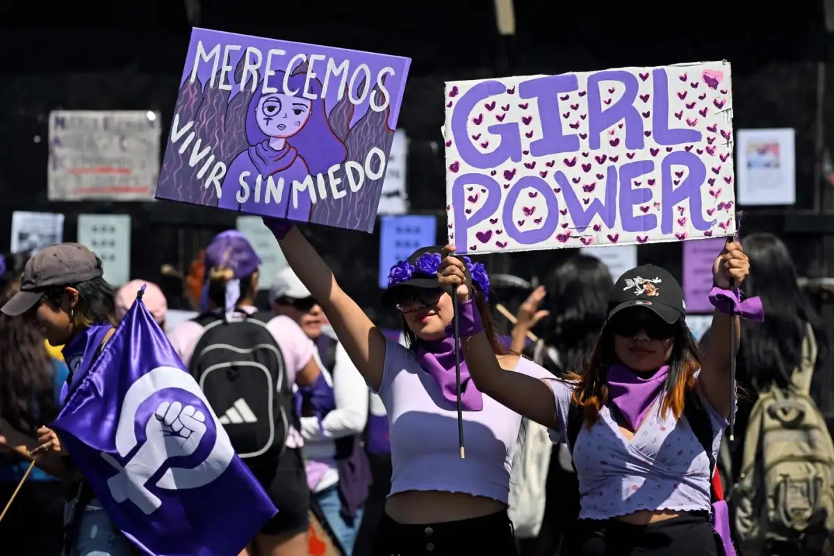 Students take out rally on advancing gender equality - 2