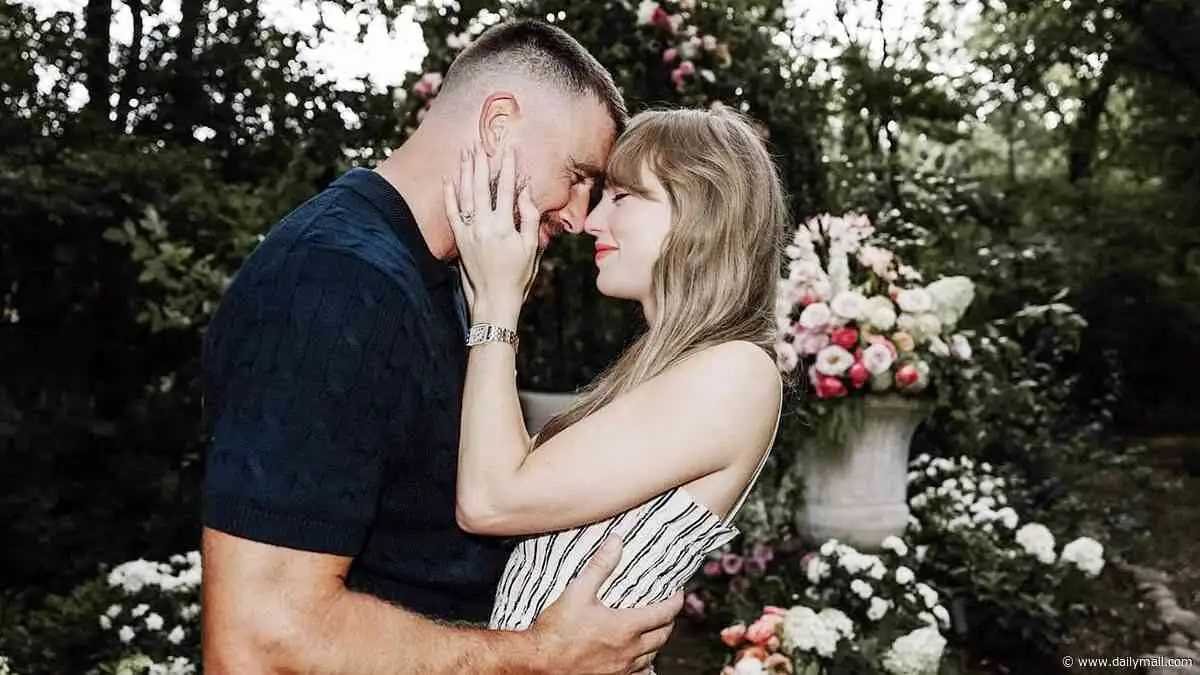 NFL WAGs and Taylor's star-studded girl gang risk bride's wrath with sneak photos before the wedding celebration - 1
