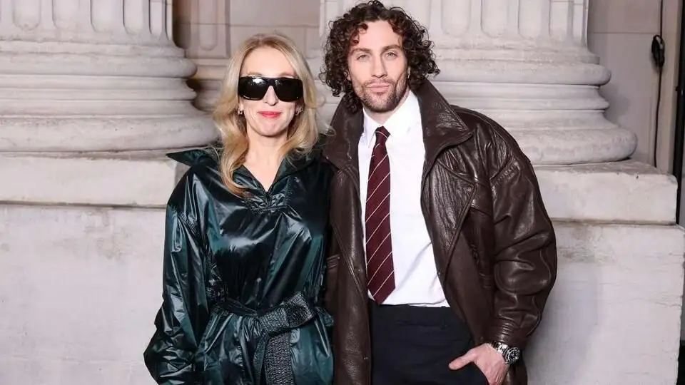 Aaron Taylor-Johnson, 35, enjoys a romantic dinner date in Rome with wife Sam, 59 - as actor 're-enters the race' to become the next James Bond - 4