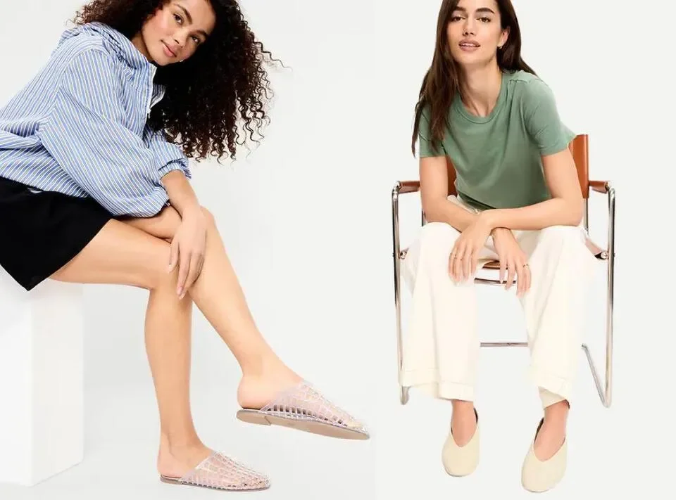 Old Navy TikTok-Viral Shoes on Memorial Day Sale: Glove Flats, Jellies - 3
