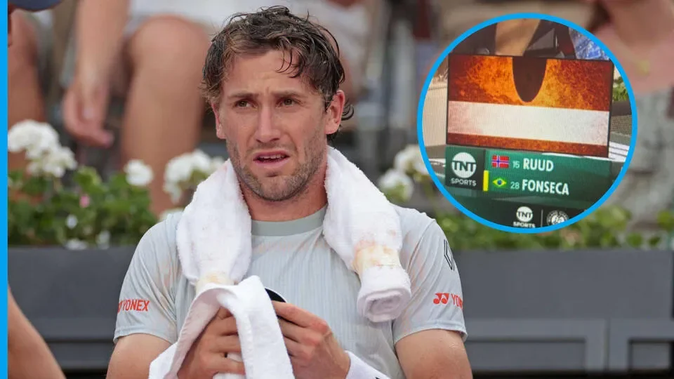 Controversial point costs Ruud second set - 1