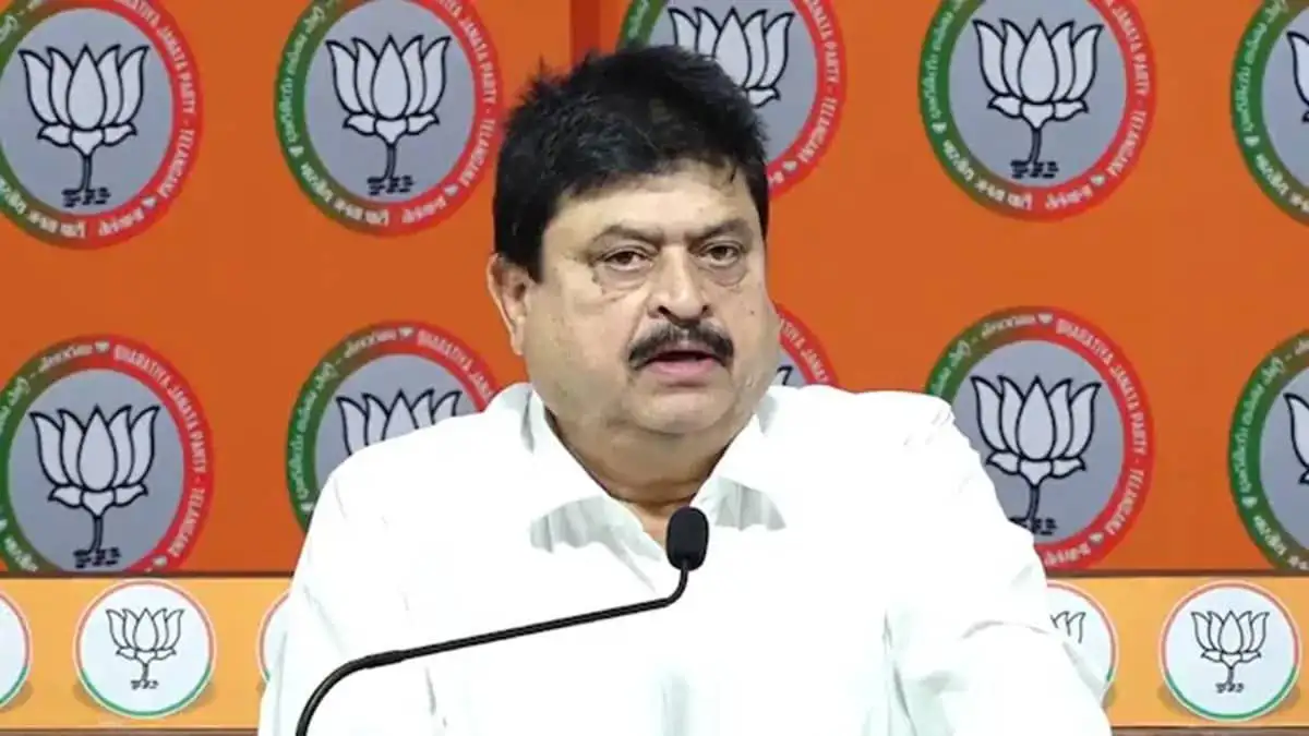 Telangana BJP chief N. Ramchander Rao under house arrest before Kamareddy visit - 2