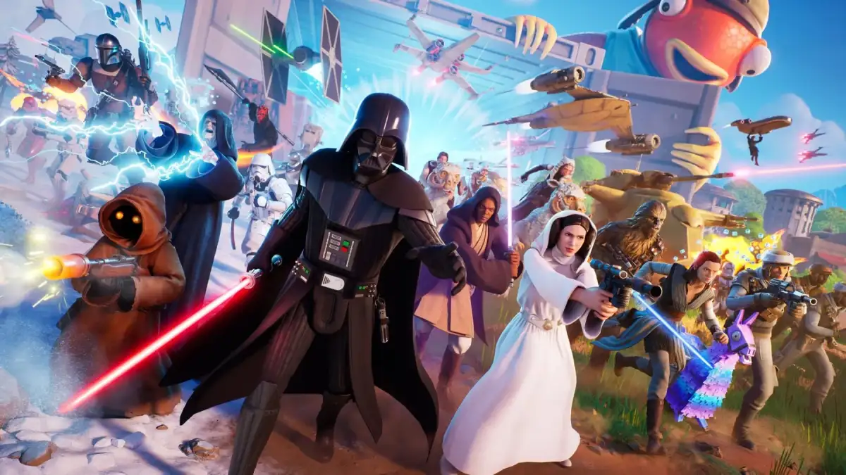 You can watch some of The Mandalorian and Grogu early and for free through Fortnite - 1