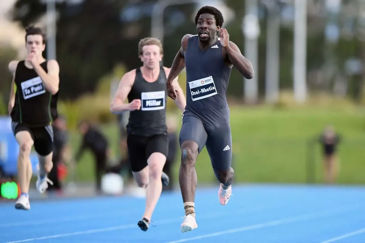 'Make it legal next time': Another blistering 100m for Aussie Nketia - 4