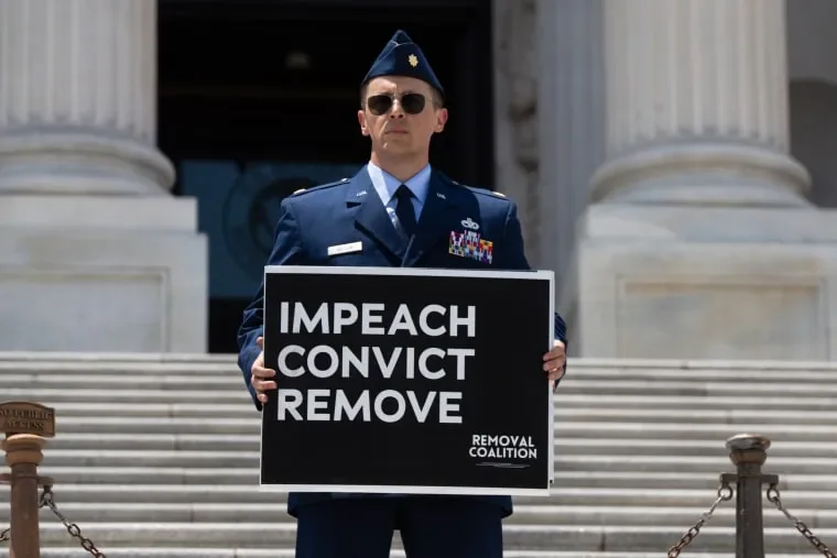 US service member arrested at Capitol after calling for Trump's impeachment | CNN Politics - 3