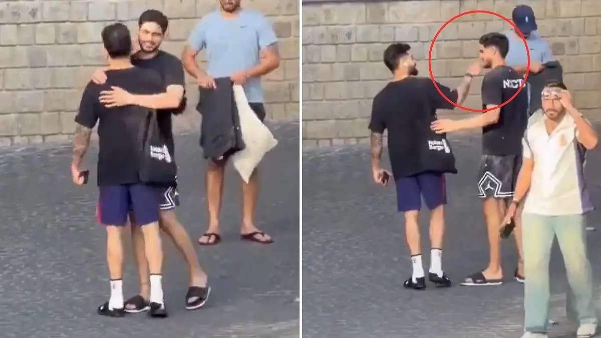 Watch: Virat Kohli’s playful beard gesture to Shubman Gill goes viral before IPL 2026 Qualifier 1 - 1