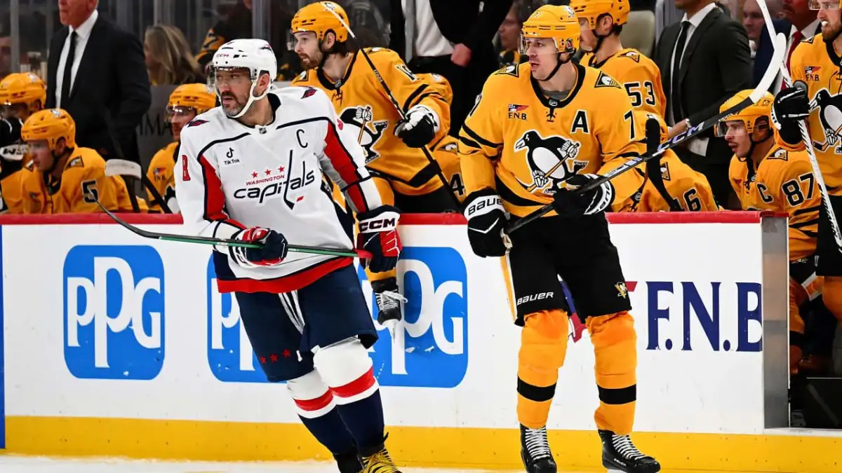 Ovi lauds Penguins but waves off farewell shakes - 2