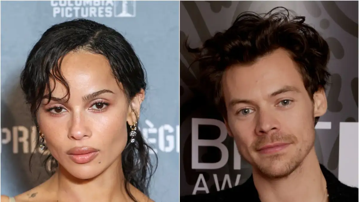 Newly engaged Harry Styles and Zoe Kravitz's early wedding plans 'revealed' as discussions begin around 'locations, outfits and themes' - 1