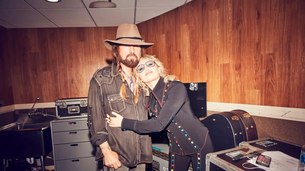 Is Miley Cyrus MARRIED? Mom Tish appears to give away secret as star is honored at Hollywood Walk of Fame ceremony with partner Maxx Morando - 2