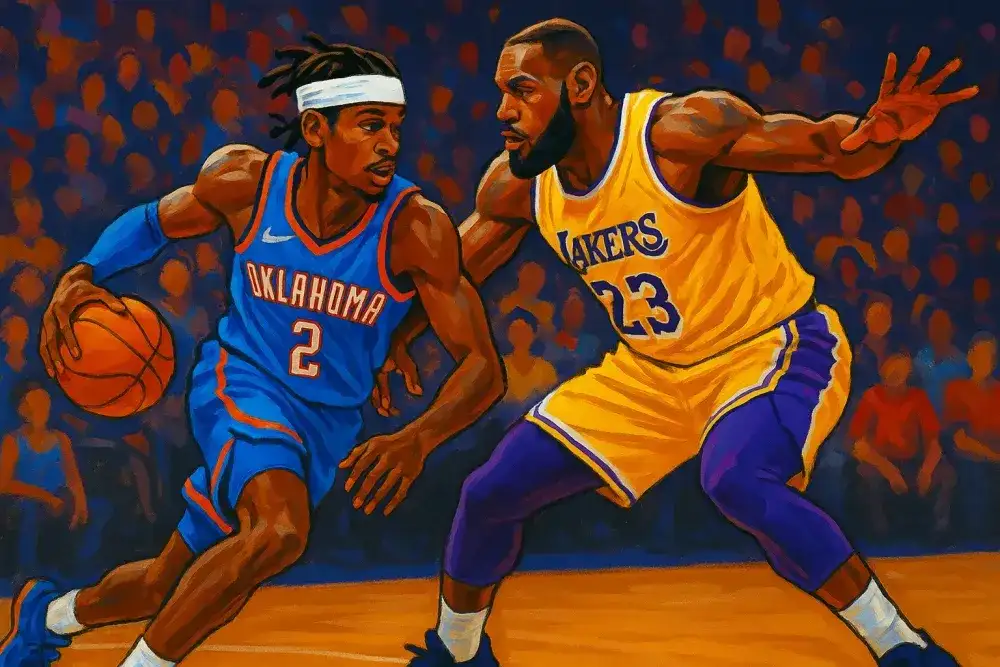NBA playoff updates: Thunder try to sweep LeBron, Lakers - 1