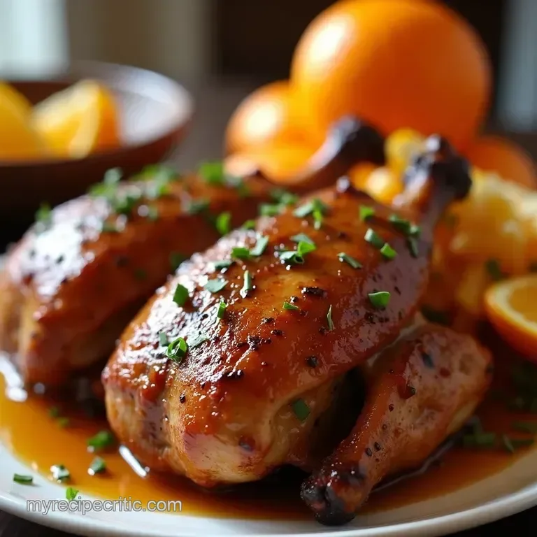 Sheet Pan Duck With Orange-Sriracha Glaze, Grapes and Hand-Torn Croutons - 3