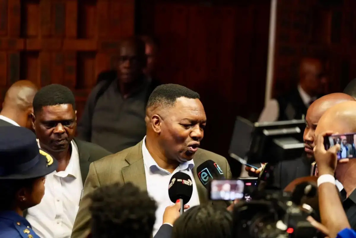South Africa police chief Fannie Masemola in court over alleged $21 million unlawful contract - 1