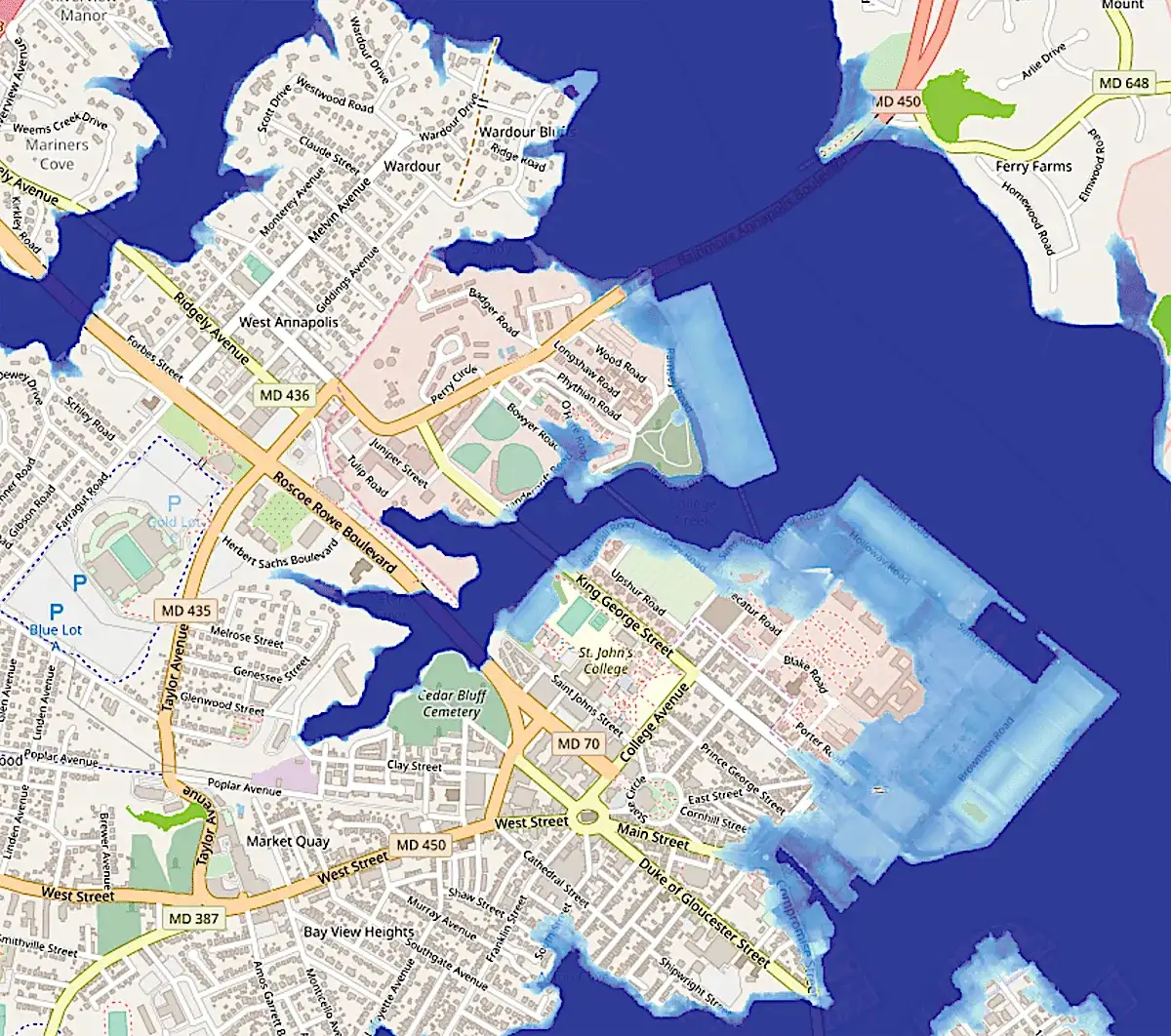 The sea is coming for this coastal town, but the land tax kept rising - 4