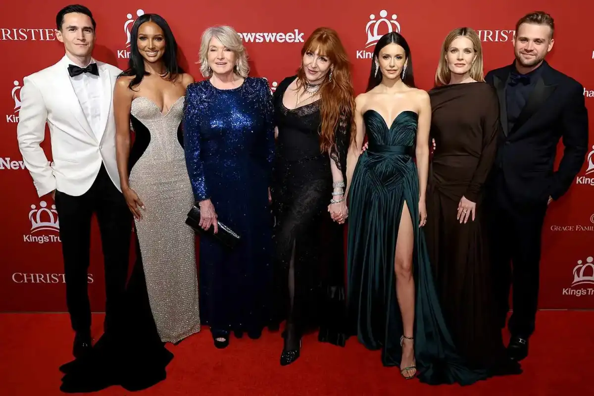 The King and Queen welcome stars including Lionel Richie, Nina Dobrev, Meghann Fahy and Katherine Jenkins to charity gala in New York - 4
