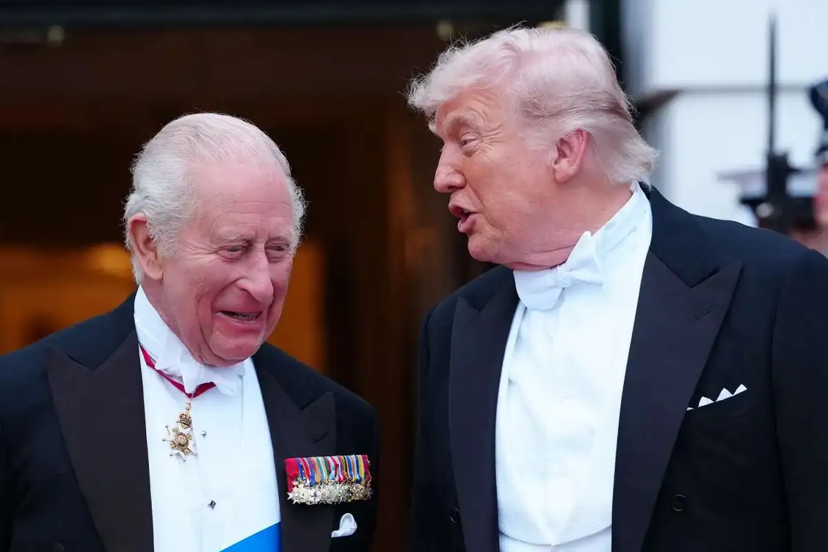 Inside King Charles and Queen Camilla's glamorous White House state dinner with the Trumps - 1