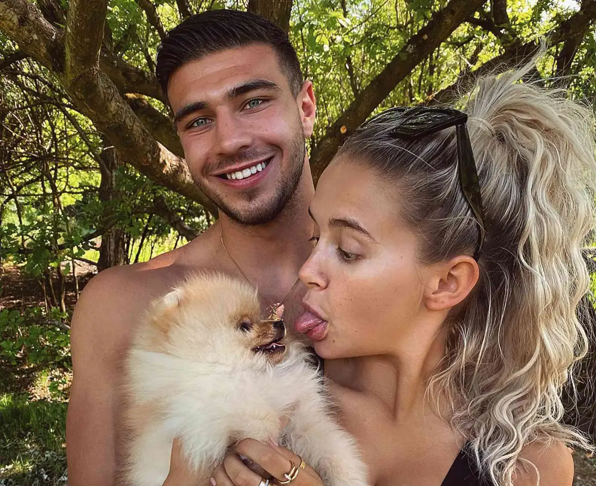 Molly-Mae Hague shares hilarious clip of boyfriend Tommy Fury trying on her heels as they struggle with 'delusional' midnight feeds with baby son Midas - 4