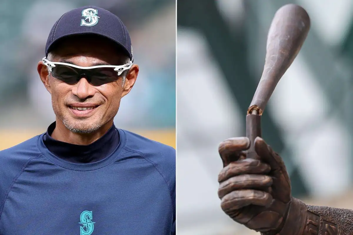 Famed baseball player Ichiro Suzuki's statue unveiling goes wrong - 1
