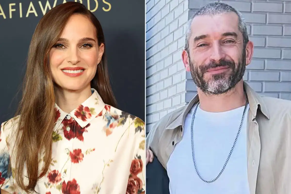 Pregnant Natalie Portman, 44, debuts her baby bump after announcing she's expecting a 'miracle' baby with French music producer Tanguy Destable - 1