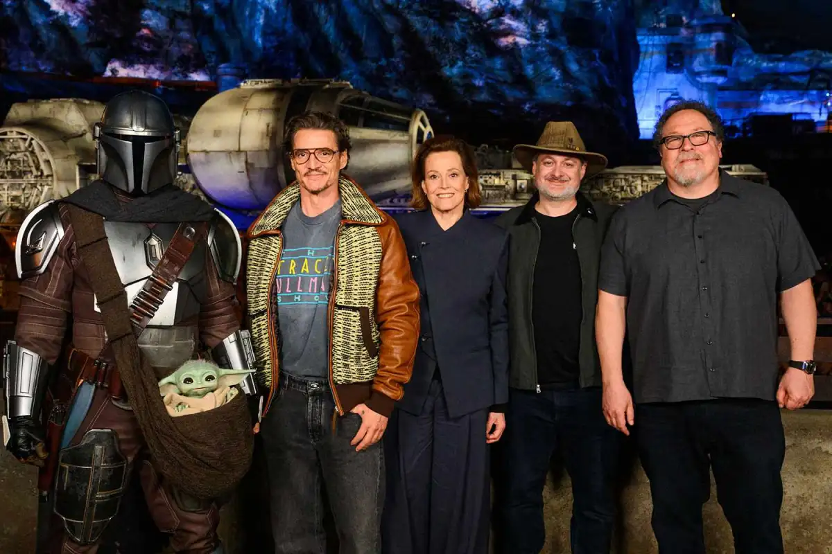 Pedro Pascal goes undercover for 'Star Wars' surprise at Disneyland - 3