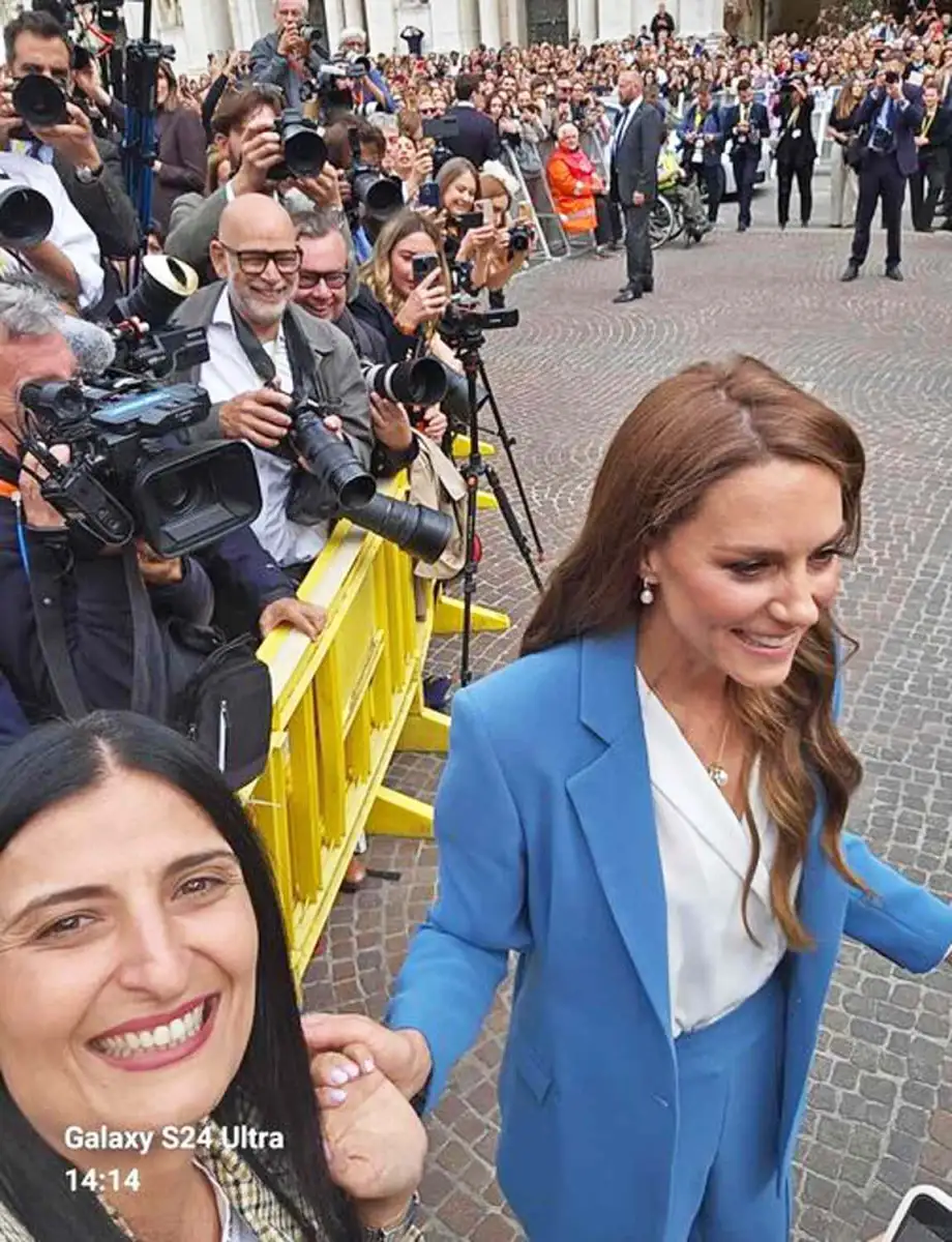 Italy Welcomes Kate Middleton as Princess Pursues Education Agenda - 2
