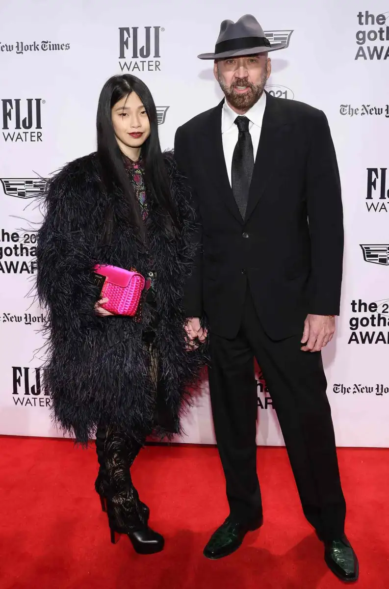Nicolas Cage, 62, rocks fresh dye job as he clings to much-younger wife Riko Shibata, 31, on red carpet at Spider-Noir premiere - 2