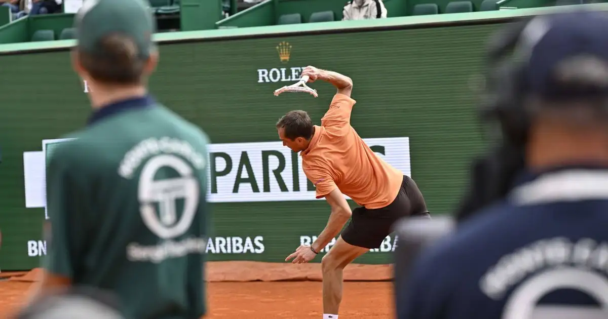 ATP hits Medvedev in wallet for smashing racket - 1