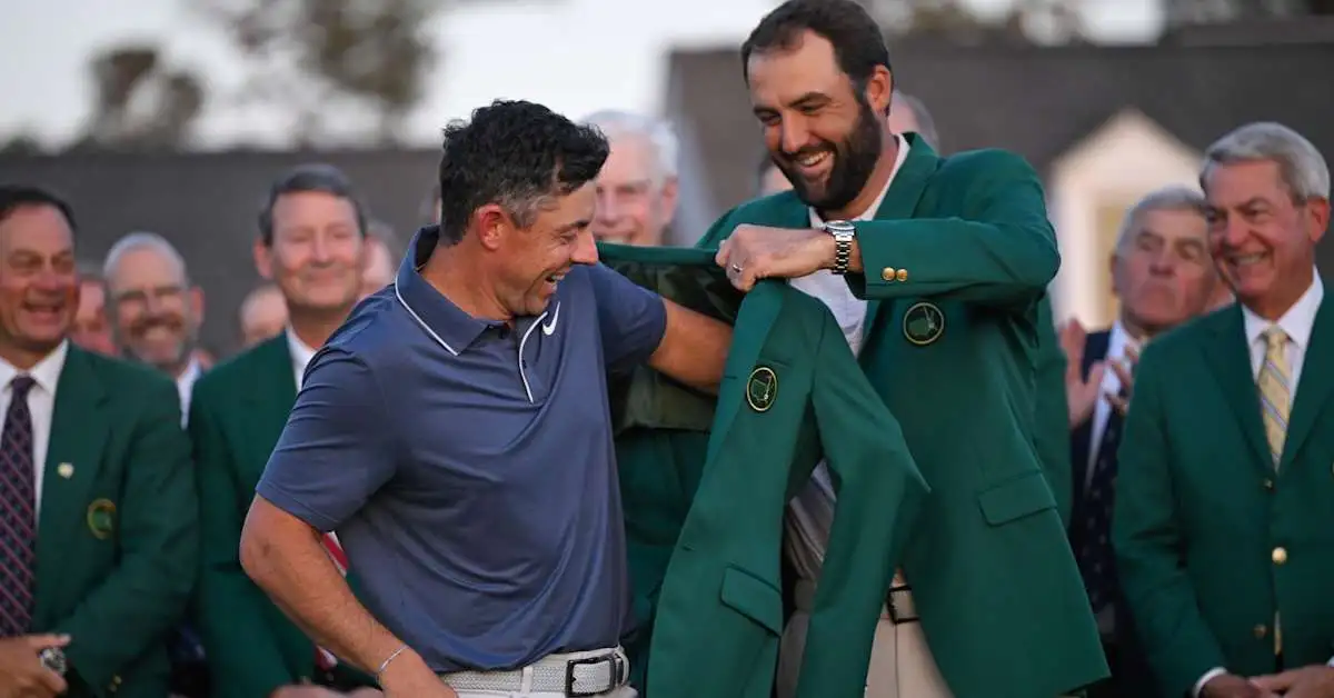 Scottie Scheffler gives Rory McIlroy a Masters fright... but American charge falls short as reigning champion clings on in thrilling final day at Augusta - 4