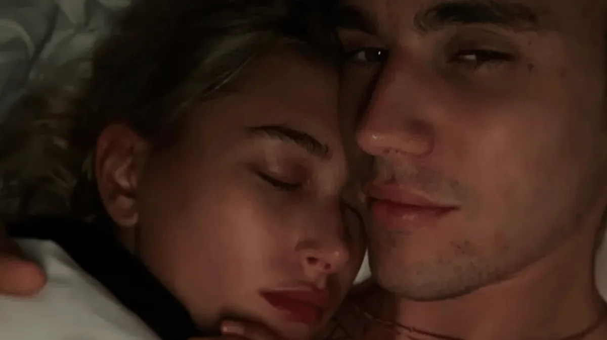 Justin Bieber offers raunchy hint at sex life after wife Hailey showed off derriere in thong bikini - 3