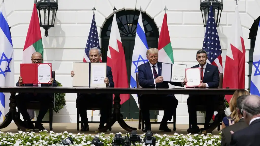 Trump says it should be ‘mandatory’ for more countries to join the Abraham Accords as part of Iran deal - 1