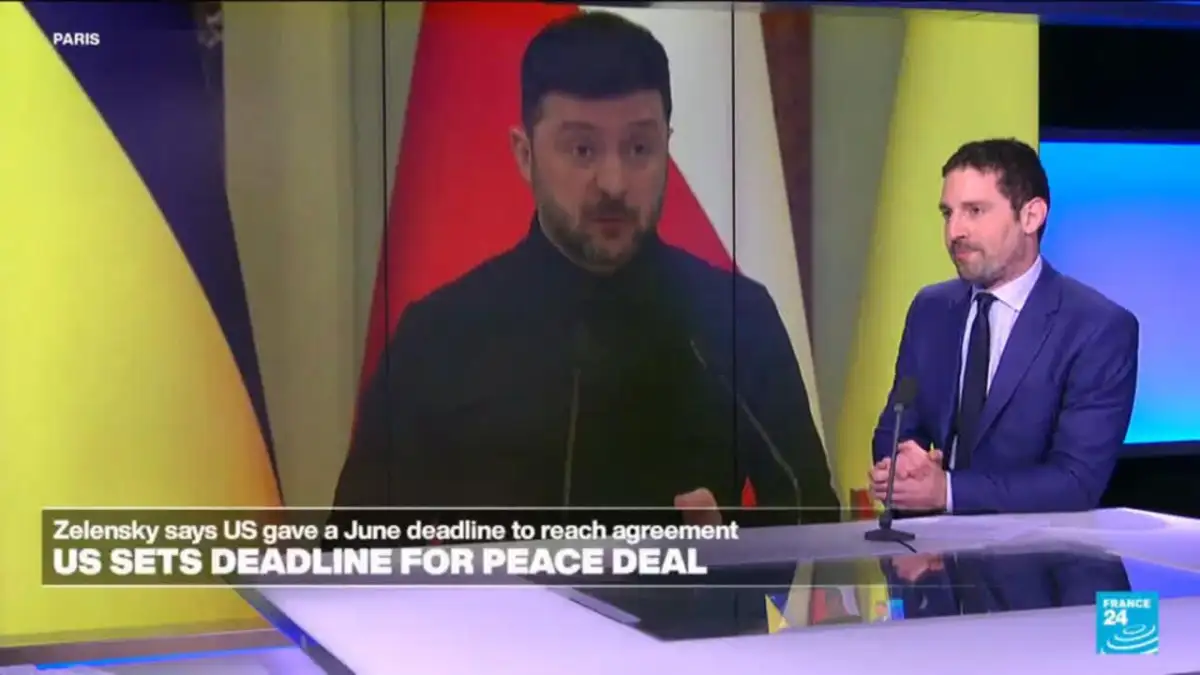Zelenskyy says US set June deadline for peace deal, as Russia launches new attacks on energy sites - 2