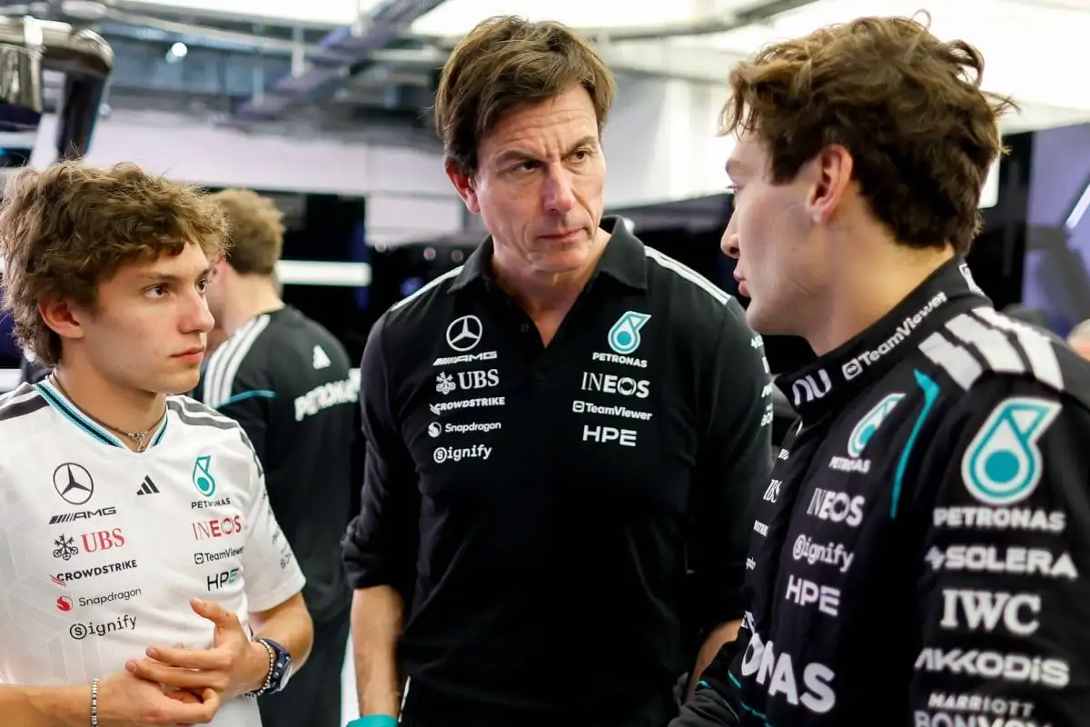 'I will never allow this' - Wolff issues warning over Russell-Antonelli battle - 1