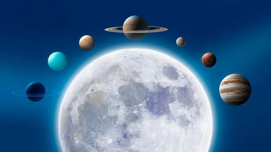 What is the blue-white star next to the moon tonight? - 3