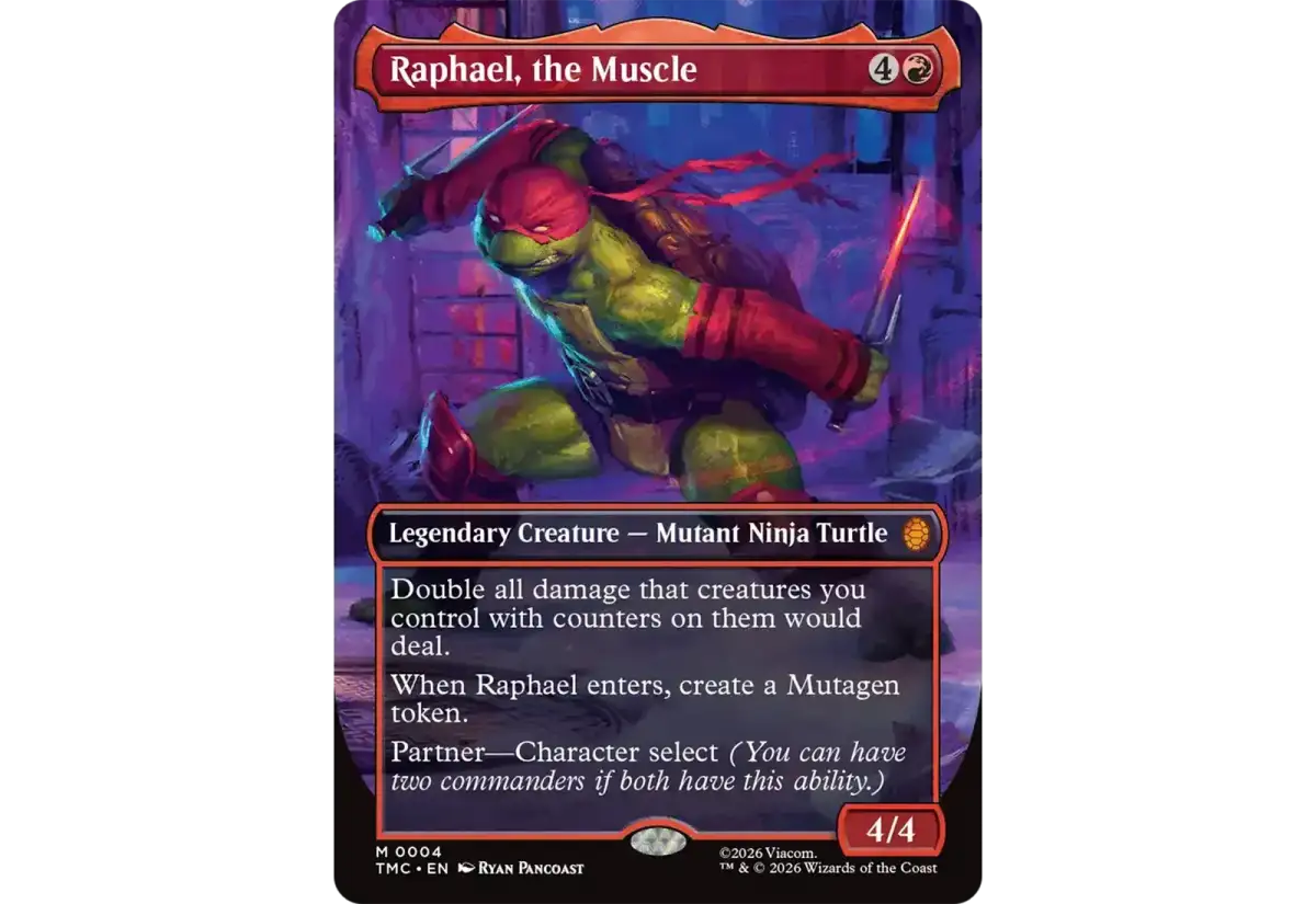 Why Magic changed Raphael’s weapon in its TMNT crossover - 3