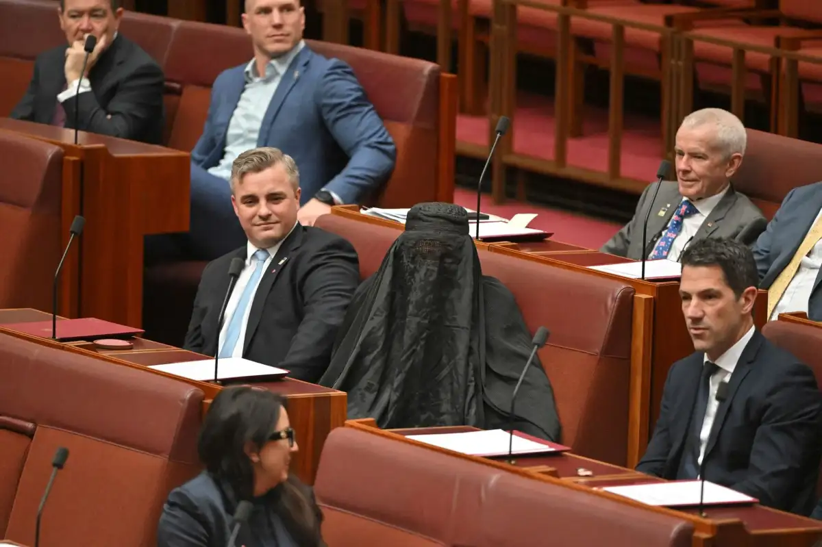 Pauline Hanson UNLEASHES after the AFP receive reports of a crime over One Nation leader's shocking 'no good Muslim' comment: 'Want to put me back in jail!' - 3