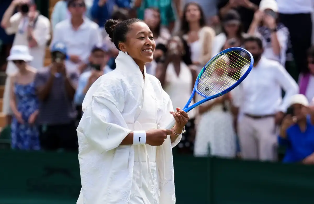 Naomi Osaka prefers to talk fashion. Now, she looks like a Wimbledon contender - 3