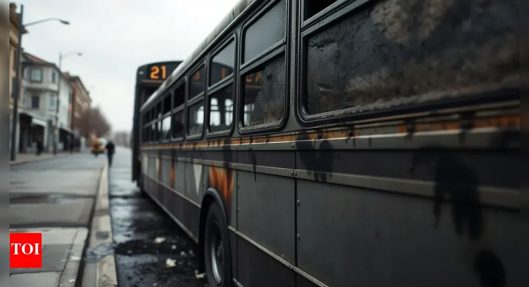 Bus crew, commuters escape unhurt after government bus catches fire in Ranipet - 2