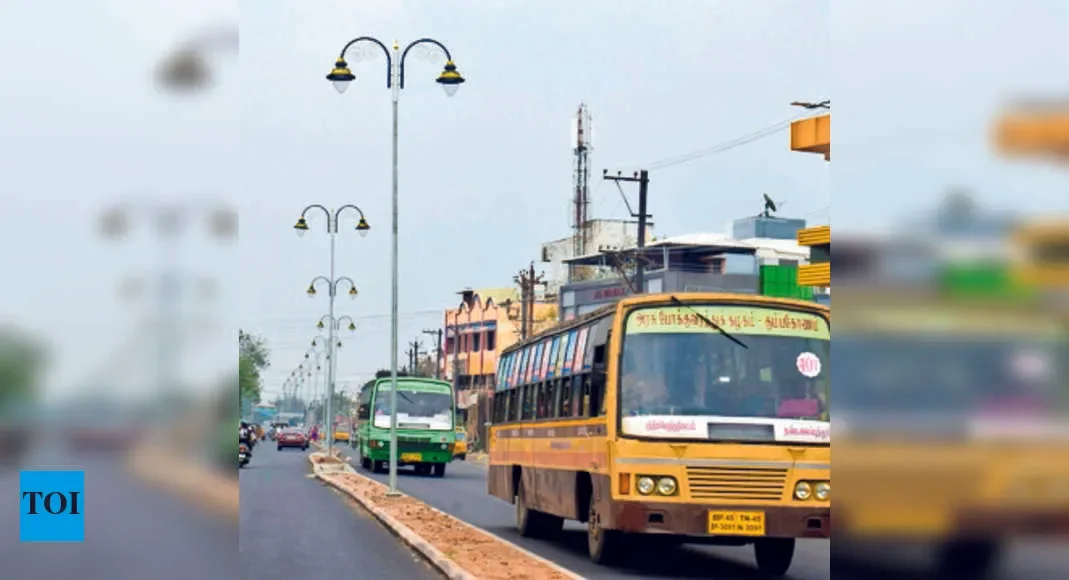 Finally, Old Trunk Road gets street lights - 2