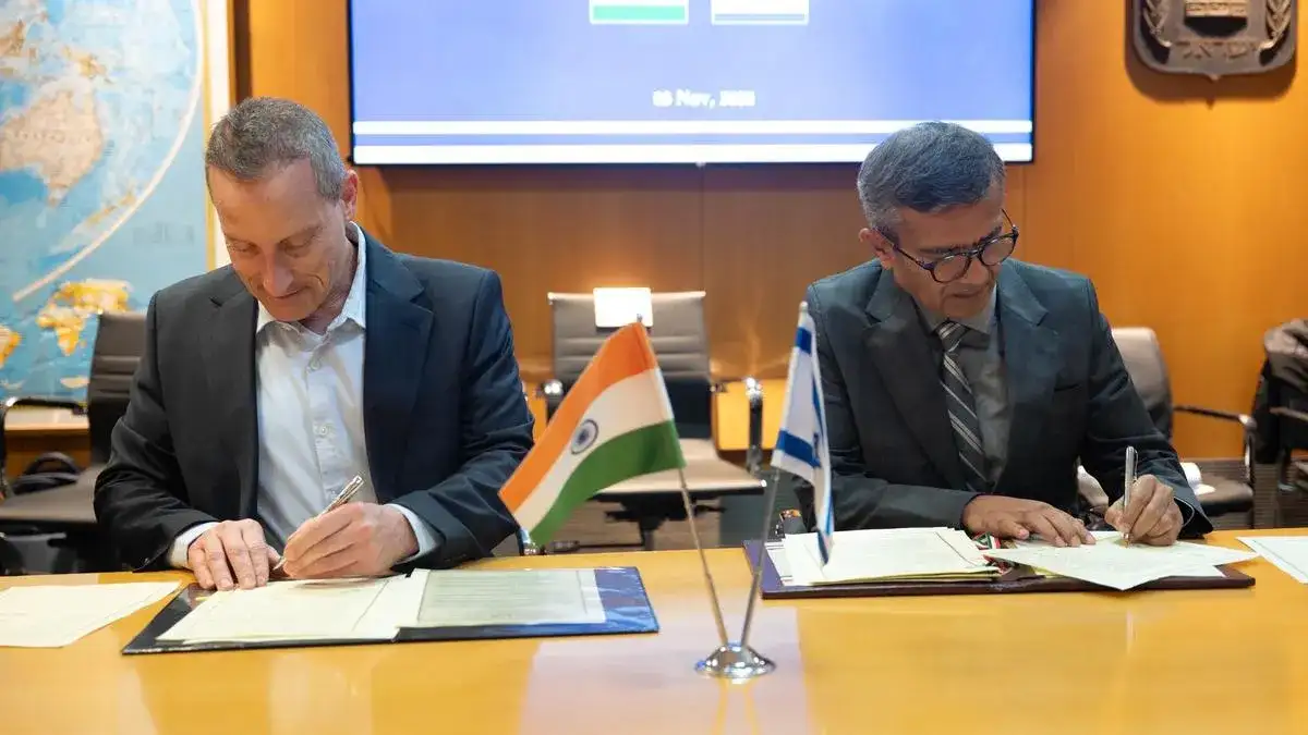 Ahead of Modi's Visit, India and Israel Sign Another MoU Deepening Defence Ties - 1