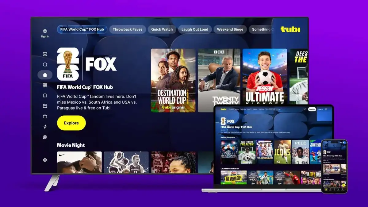 Tubi Kicks Off 2026 World Cup Coverage With a New, Dedicated Hub - 1
