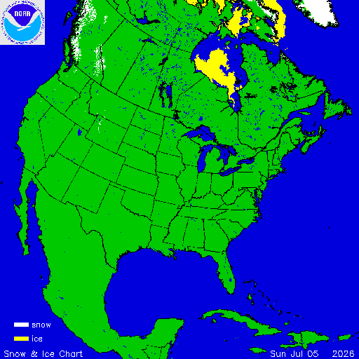 Satellite Pictures Show Snow And Ice Across North America - 3