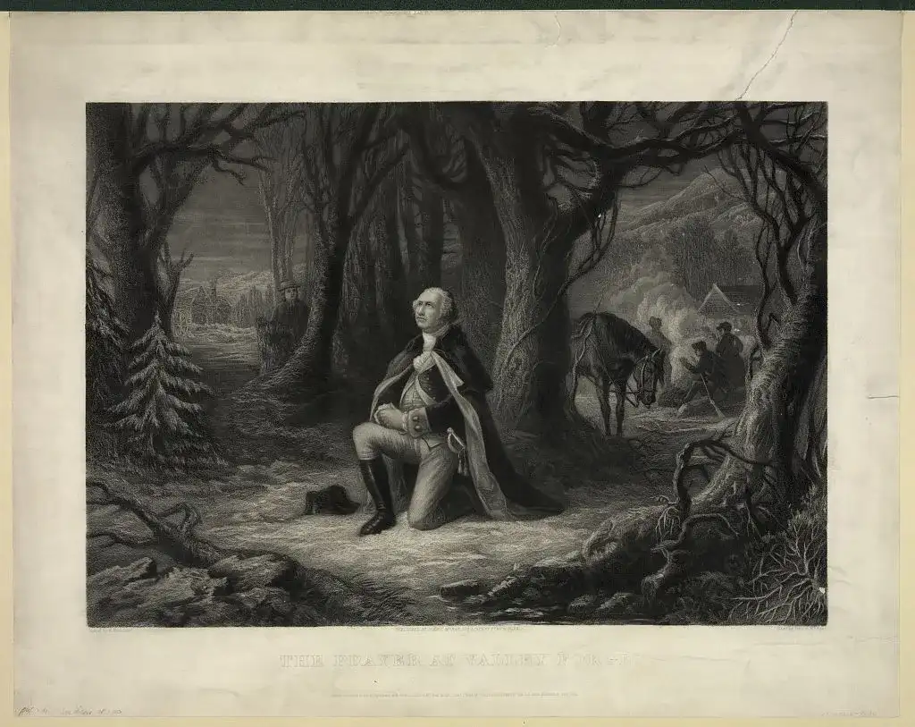 How an Image of Washington at Prayer Became a Touchstone for the Right - 2