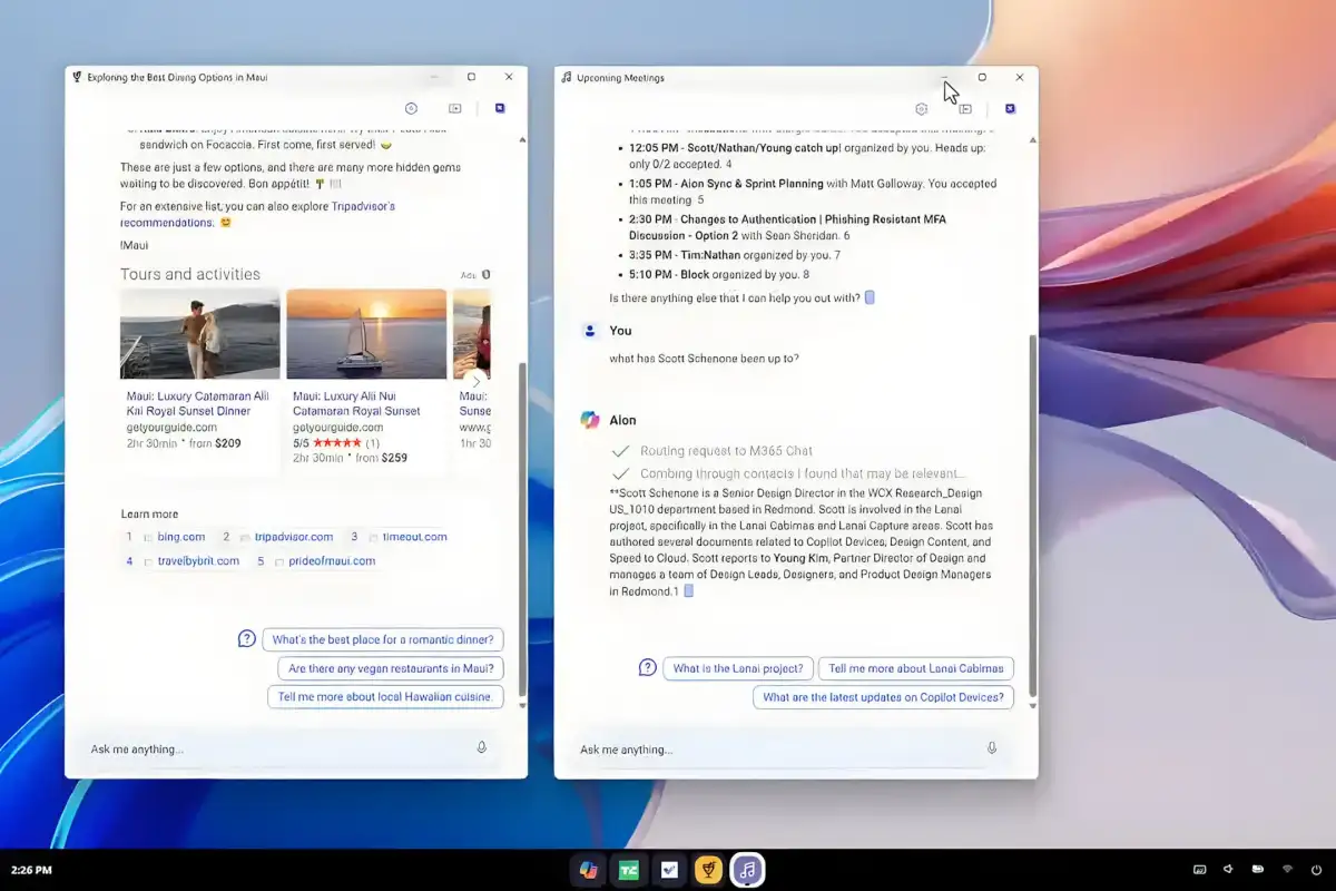 A leaked Microsoft experiment reveals a new OS built entirely around Copilot and AI agents - 1